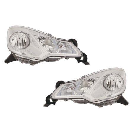 Coppia Fari Anteriori Destro + Sinistro Citroen C3 2009-2012, originale 1606930080, 6206Q5