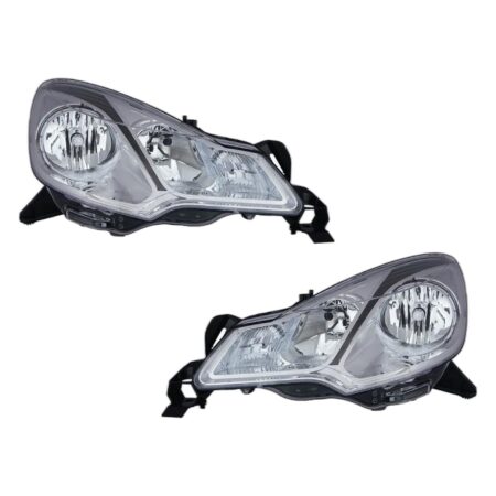 Coppia Fari Anteriori Destro + Sinistro Citroen C3 2013-2015, originale 1606931480, 1606931680