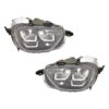 Coppia Fari Anteriori Destro + Sinistro Citroen C3 2020+, originale 9836161580, 9836267180