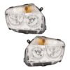 Coppia Fari Anteriori Destro + Sinistro Dacia Duster 2010-2012 – Cromata, originale 260100067R, 260600069R