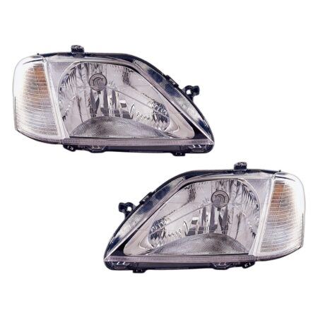 Coppia Fari Anteriori Destro + Sinistro Dacia Logan 2006-2007, originale 6001546789, 6001546788