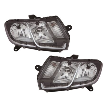 Coppia Fari Anteriori Destro + Sinistro Dacia Logan 2013+, originale 260106223R, 260607796R