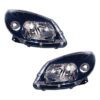 Coppia Fari Anteriori Destro + Sinistro Dacia Sandero 2008-2011 – Parabola Nera, originale 260104793R, 8200526422