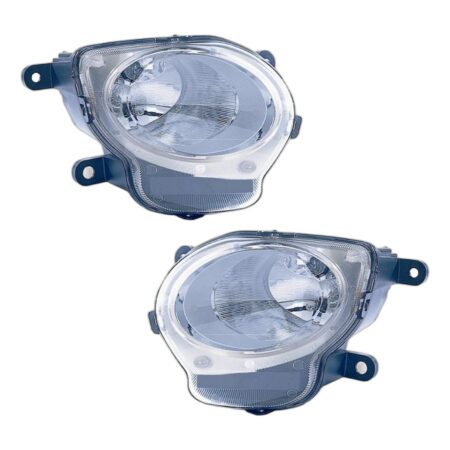 Coppia Fari Anteriori Destro + Sinistro FIAT 500 2007-2009 – Inferiore, originale 51786771, 51786772