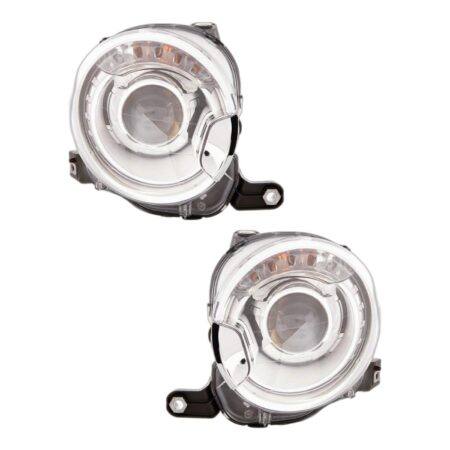 Coppia Fari Anteriori Destro + Sinistro FIAT 500 2010-2014, originale 51844937, 52059135