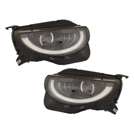 Coppia Fari Anteriori Destro + Sinistro FIAT 500E 2018+ – Full Led, originale 52140026, 52140032
