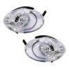 Coppia Fari Anteriori Destro + Sinistro FIAT 500L 2012+ – Superiore C/Motore, originale 51883592, 51883593