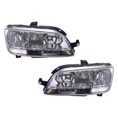 Coppia Fari Anteriori Destro + Sinistro FIAT Idea – Fanalino Bianco CFendinebbia, originale 51780719, 51780723