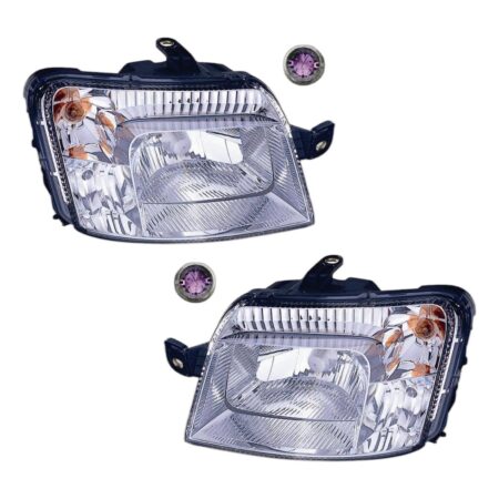Coppia Fari Anteriori Destro + Sinistro FIAT Panda 2009-2011, originale 51867675, 51867677