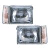 Coppia Fari Anteriori Destro + Sinistro FIAT Panda 750 Depo – Con Lente Bianca, originale 46421732, 46421733