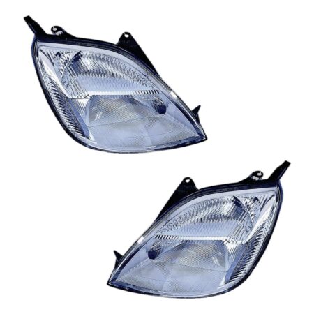 Coppia Fari Anteriori Destro + Sinistro Ford Fiesta 2002-2005, originale 1198221, 1198225