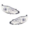 Coppia Fari Anteriori Destro + Sinistro Ford Fiesta 2008-2012 – Parabola Cromata, originale 1524270, 1530503