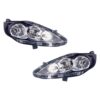 Coppia Fari Anteriori Destro + Sinistro Ford Fiesta 2008-2012 – Parabola Nera, originale 1524268, 1530501