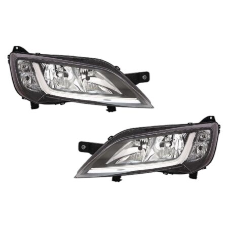Coppia Fari Anteriori Destro + Sinistro Peugeot Boxer 2014+, originale 1375097080, 1394420080
