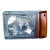 Faro Anteriore Sinistro FIAT Panda 750 – Con Lente Arancio Predisposizione Regolazione Elettrico, originale 46421735
