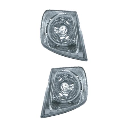 Coppia Fanalini Laterali Audi A3 96' Crystal Cromato