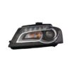 Coppia Fari Anteriori Audi A3 2008 Con Lenticolare Con Luce Diurna Parabola Nera Diurna LED con Motore – foto 4