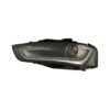 Coppia Fari Anteriori Audi A4 2012 Con Lenticolare Parabola Nera Diurna LED – H7 con Motore – Sostituzione Fari Alogeni