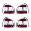 Coppia Fanali Posteriori Audi A3 96′ Modello Lexus Cromato