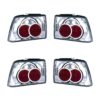 Nebelscheinwerfer-Satz Alfa Romeo 155 Modell Lexus Verchromt - H3
