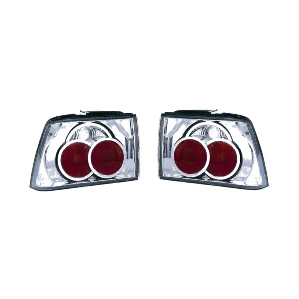 Coppia Fendinebbia Alfa Romeo 155 Modello Lexus Cromato – H3 – foto 3
