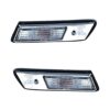 Coppia Fanali Posteriori BMW Serie 3 E36 91 Bianco Cornice Cromata