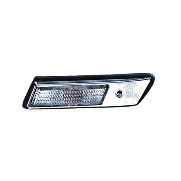 Coppia Fanali Posteriori BMW Serie 3 E36 91 Bianco Cornice Cromata – foto 2