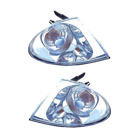Coppia Fanalini Anteriori BMW Serie 3 E46 Berlina Crystal