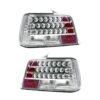 Paar Rückleuchten BMW Serie 3 E36 Coupe LED-Modell Chrom