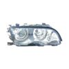 Coppia Fari Anteriori BMW Serie 3 E46 Coupe’ Parabola Cromata Tecn. Celis Clent. – H7 – Sostituzione Fari Alogeni – foto 2