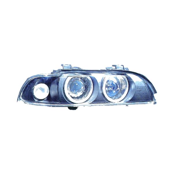 Coppia Fari Anteriori BMW Serie 5 E39 95′ Parabola Nera Tecn. Celis Clenticolare – H7 – Sostituzione Fari Alogeni – foto 3