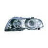 Coppia Fari Anteriori BMW Serie 3 E46 Berlina Parabola Cromata – H7 – Sostituzione Fari Alogeni – foto 2