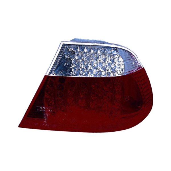 Paar Rückleuchten BMW Serie 3 E46 Coupé Weiß-rot LED – Bild 3