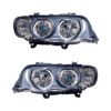 Coppia Fari Anteriori BMW X5 2000 Tecnologia Celis, Fanalino Bianco