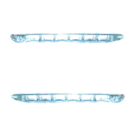 Coppia Fendinebbia Citroen C3 LED Cromato - H1