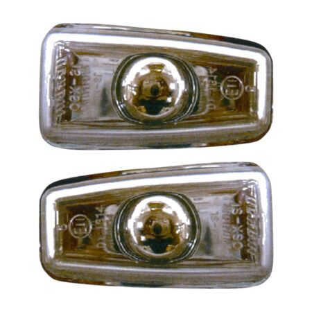 Coppia Fanalini Laterali Citroen Saxo Crystal Cromato