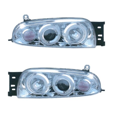 Coppia Fari Anteriori Ford Fiesta 96 Clenticolare