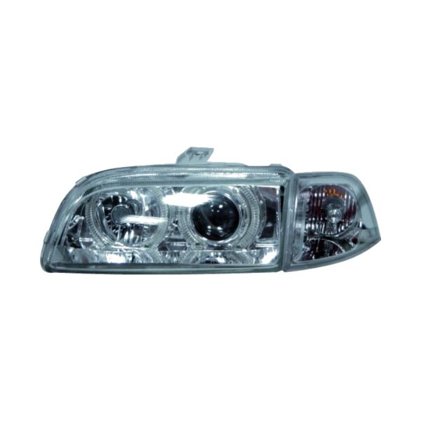 Paar Scheinwerfer Fiat Punto 93 Celis-Technologie, mit Leuchte Crystal – Bild 3