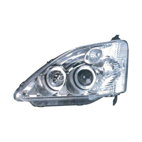 Coppia Fari Anteriori Honda Civic 2001 Clenticolare Cromato – foto 2