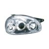 Coppia Fari Anteriori Opel Corsa 93 Clenticolare Cromato – foto 2