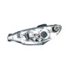Coppia Fanalini Laterali Peugeot 206 Clenticolare Cromato – foto 3