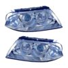 Coppia Fari Anteriori Volkswagen Passat 2001 Con Lenticolare Cromato