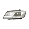 Coppia Fari Anteriori Audi Q5 2012 Con Lenticolare Parabola Cromata Diurna LED – H7 con Motore – Sostituzione Fari Alogeni