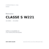 Specchietto Retrovisore Sinistro Mercedes Classe S W221 2005+ – Elettrico, Riscaldato, Ripiegabile, con Freccia, Luce Cortesia, Asferico, 11 Pin, Verniciabile compatibilità veicoli (Mercedes CLASSE S W221 (2005-2009))
