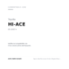 Specchietto Retrovisore Sinistro Toyota Hi-Ace 2007 – Manuale, Nero compatibilità veicoli (Toyota HI-ACE (2007+))