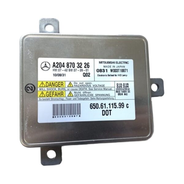 Centralina Xenon Ballast 35 Watt a Lampadina – Mercedes Classe GLK X204 2008-2015 – A2048703226 – foto 2
