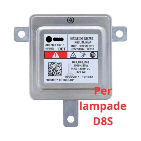 Centralina Xenon Ballast 35W – 8K0941597F, originale 8K0941597F, W003T22171