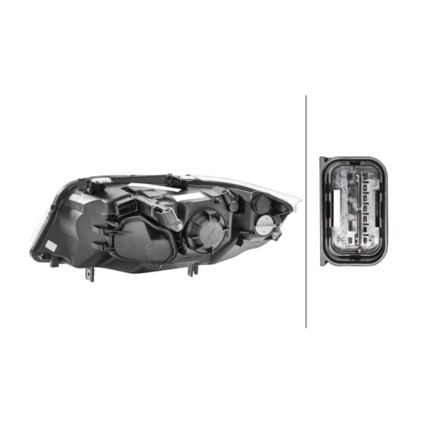 Faro Anteriore Destro Bmw Serie 3 2005-2008 – H7 Originale HELLA – foto 2