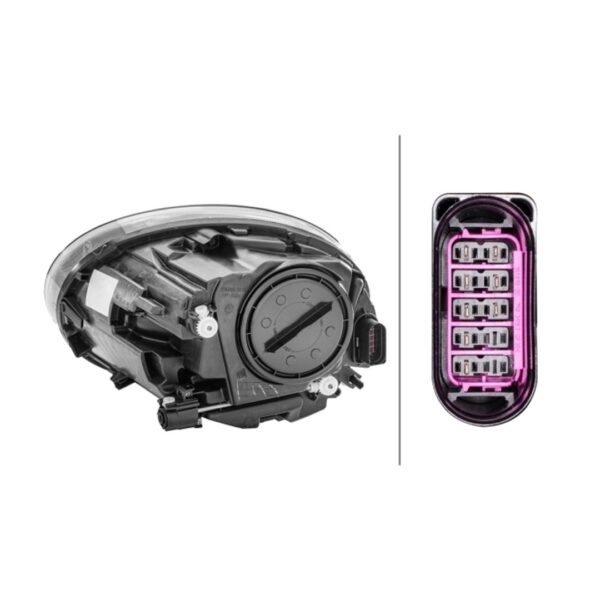 Faro Anteriore Destro Volkswagen Beetle 2011+ – H4 Originale HELLA – foto 2