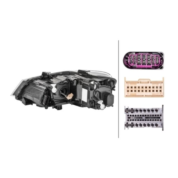 Scheinwerfer Rechts Volkswagen Polo 2014+ – LED Original HELLA – Bild 2
